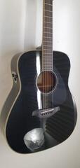 electro-acoustic guitar Yamaha FG-TA Black electro-acoustic guitar (Pre-owned) - 1