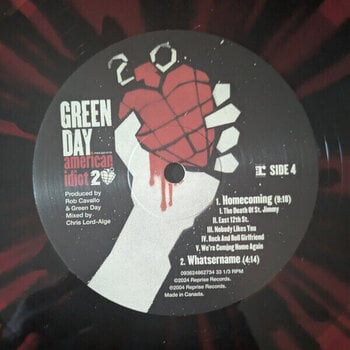 LP ploča Green Day - American Idiot (Limited Edition) (Red/Black Splatter Coloured) (2 LP) - 6