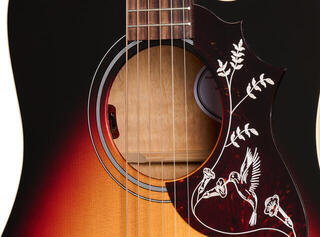 Dreadnought z elektroniką Gibson Hummingbird Studio EC Tri-Burst Satin Dreadnought z elektroniką - 4