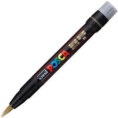 Viltstift Uni Posca 60.1425 Aquarelpennen 8 mm 25 Gold 1 st. - 2
