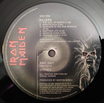 Vinylskiva Iron Maiden - Killers (LP) - 3