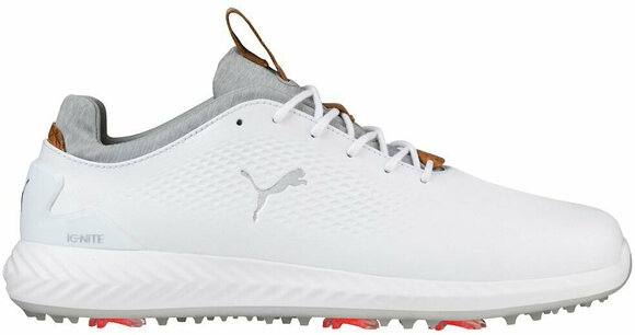 Джуниър голф обувки Puma Ignite PWRADAPT Junior Golf Shoes White US 1 - 2