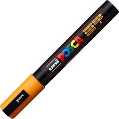 Felt-Tip Pen Uni Posca PC-5M Acrylic Marker 1,8 - 2,5 mm 03 Bright Yellow 1 pc - 2