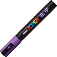 Felt-Tip Pen Uni Posca PC-5M Acrylic Marker 1,8 - 2,5 mm 12 Violet 1 pc - 2