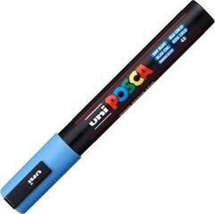Felt-Tip Pen Uni Posca PC-5M Acrylic Marker 1,8 - 2,5 mm 48 Sky Blue 1 pc - 2