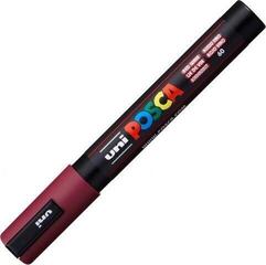 Felt-Tip Pen Uni Posca PC-5M Acrylic Marker 1,8 - 2,5 mm 60 Wine Red 1 pc - 2