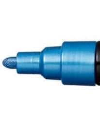 Felt-Tip Pen Uni Posca PC-5M Acrylic Marker 1,8 - 2,5 mm M33 Metallic Blue 1 pc - 1