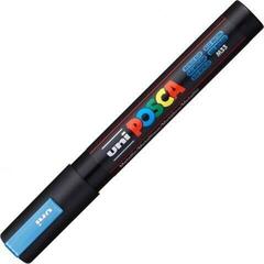 Felt-Tip Pen Uni Posca PC-5M Acrylic Marker 1,8 - 2,5 mm M33 Metallic Blue 1 pc - 2