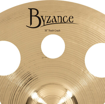 Crash Cymbal Meinl B16TRC-B Byzance Brilliant Trash 16" Crash Cymbal - 3
