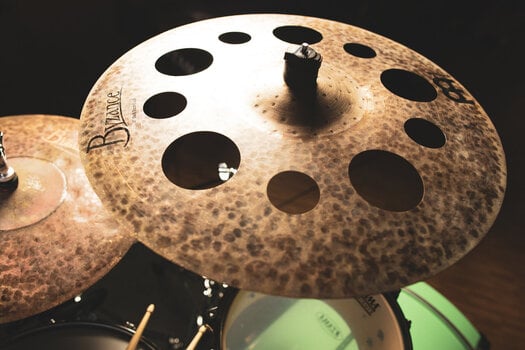 Crash činela Meinl B18DATRC Byzance Dark Trash 18" Crash činela - 9