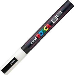 Felt-Tip Pen Uni Posca PC-3M Acrylic Marker 0,9 - 1,3 mm 01 White 1 pc - 2