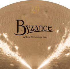 Crash Cymbal Meinl B22ETHC Byzance Traditional Extra Thin Hammered 22" Crash Cymbal - 2