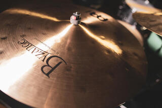 Crash Cymbal Meinl B22ETHC Byzance Traditional Extra Thin Hammered 22" Crash Cymbal - 6