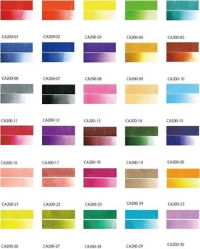 Felt-Tip Pen Akashiya SAI Japanese Brushpen 13 Pink 1 pc - 3