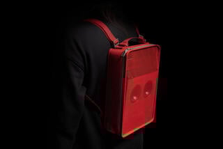 Accessoires pour enceintes portables Teenage Engineering OB-4 Mesh Bag Red Accessoires pour enceintes portables - 4