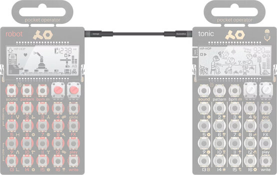 Cablu patch Teenage Engineering MC-3 PO Sync 3-Pack 15 cm Drept - Drept Cablu patch - 2