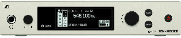 Zestaw bezprzewodowy do ręki/handheld Sennheiser EW 300 G4-865-S AW+: 470-558 MHz - 5