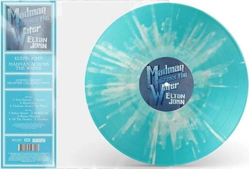 LP ploča Elton John - Madman Across The Water (Light Blue Splatter Coloured) (LP) - 2