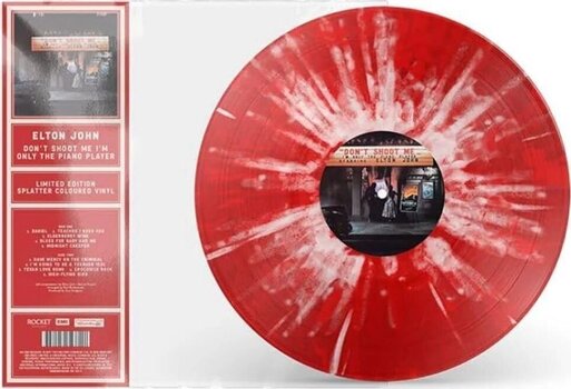 LP ploča Elton John - Don’t Shoot Me I’m Only The Piano Player (Red Splatter Coloured) (LP) - 2