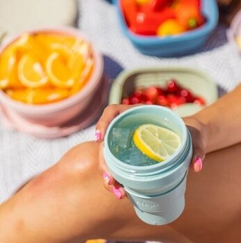 Water Bottle Stojo Water Bottle Junior Sage 400 ml - 5