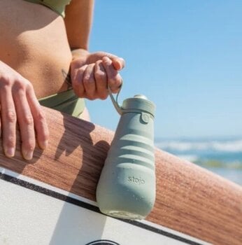 Water Bottle Stojo Water Bottle Junior Sage 400 ml - 6