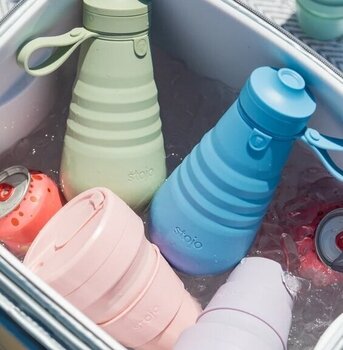 Water Bottle Stojo Water Bottle Junior Sage 400 ml - 8