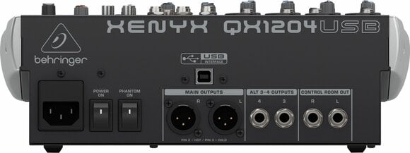 Αναλογικός Μίκτης Behringer XENYX QX1204 USB Αναλογικός Μίκτης - 5