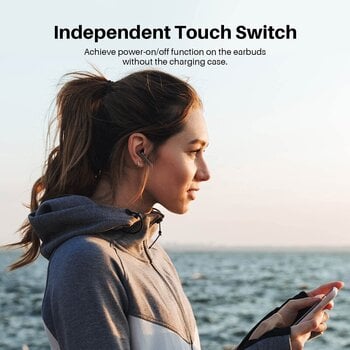 Auriculares intrauditivos inalámbricos Tribit FlyBuds C2 BTH96 Black Auriculares intrauditivos inalámbricos - 15