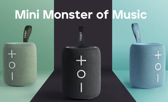 Портативна/Преносима тонколона Tribit StormBox Mini BTS33 Black Портативна/Преносима тонколона - 10