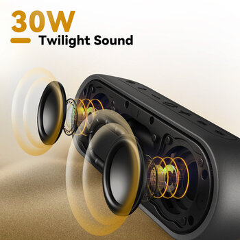 Kannettava kaiutin Tribit XSound Plus 2 BTS65 Black Kannettava kaiutin - 5