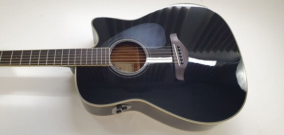Chitară electro-acustică Dreadnought Yamaha FGC-TA Black Chitară electro-acustică Dreadnought (Folosit) - 2