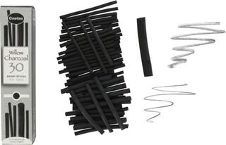Holzkohl Coates Willow Naturkohle-Set 3 - 12 mm 30 Stück - 1