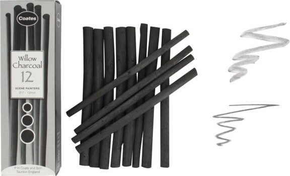 Anglis Coates Willow Charcoal 12 pcs Scene Painters - 2