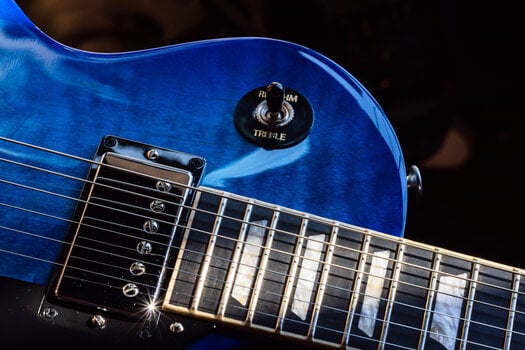 Sähkökitara Gibson Les Paul Studio Session Black Trim Cobalt Burst Sähkökitara - 12