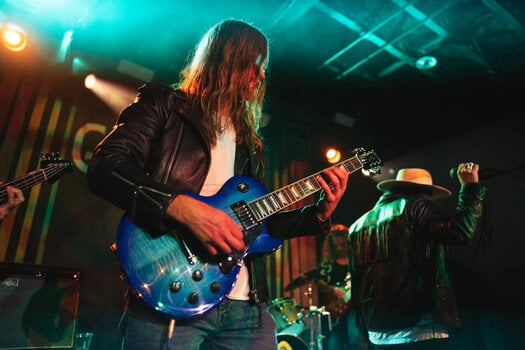 Sähkökitara Gibson Les Paul Studio Session Black Trim Cobalt Burst Sähkökitara - 17