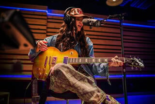 Elektrická kytara Gibson Les Paul Studio Session Cream Trim Honey Burst Elektrická kytara - 7