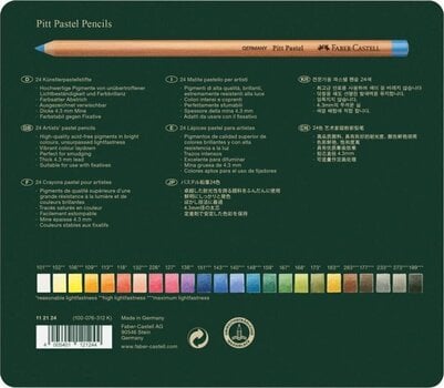 Пастелен молив
 Faber Castell 82.3112 Комплект пастелни моливи 24 бр. - 3