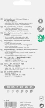 Matita di grafite Faber Castell 82.1921 Set di matite per artisti 8 pezzi - 2