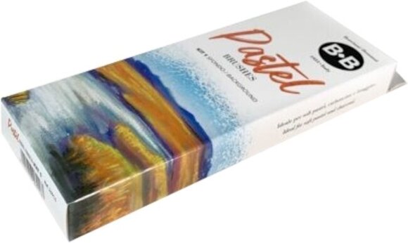 Paint Brush Borciani & Bonazzi Pastel Background Set of Brushes 3 pcs - 3