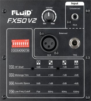 Aktiv studiomonitor Fluid Audio FX50 V2 Aktiv studiomonitor 1 pc - 5