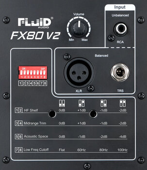 Aktiv studiomonitor Fluid Audio FX80 V2 Aktiv studiomonitor 1 st - 5