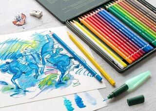 Akvarelová ceruzka Faber Castell Albrecht Dürer Sada akvarelových ceruziek 24 ks - 5