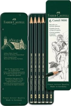 Creion grafit Faber Castell 82.1901 Set de creioane 6 Bucăți - 2