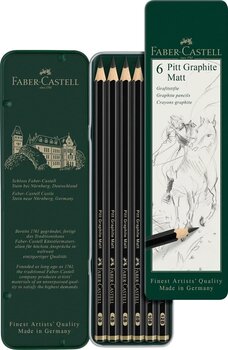 Graphitstiften Faber Castell 82.1908 Künstlerfarbstifte Set 6 Stück - 3