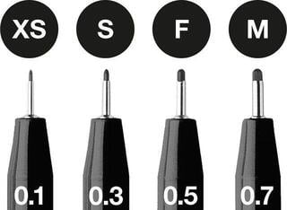 Filzstift Faber Castell 82.2901 Satz von Markern 4 Stück - 1