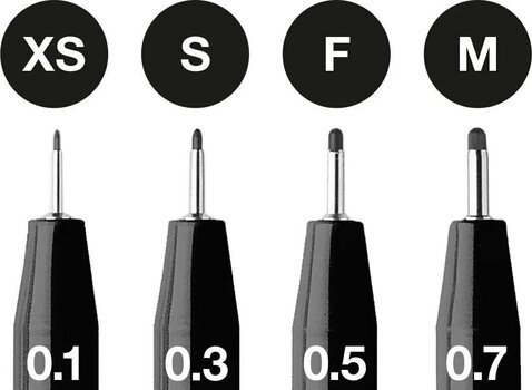 Pixur cu pâslă Faber Castell 82.2901 Set de markere 4 Bucăți - 2