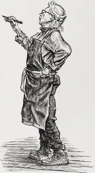 Filzstift Faber Castell 82.2902 Satz von Markern Black 4 Stück - 4