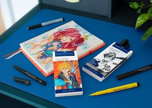 Felt-Tip Pen Faber Castell 82.2922 Set of markers Manga 6 pcs - 2