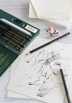 Graphitstiften Faber Castell 82.1910 Künstlerfarbstifte Set 11 Stück - 7