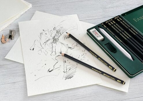 Graphitstiften Faber Castell 82.1910 Künstlerfarbstifte Set 11 Stück - 9
